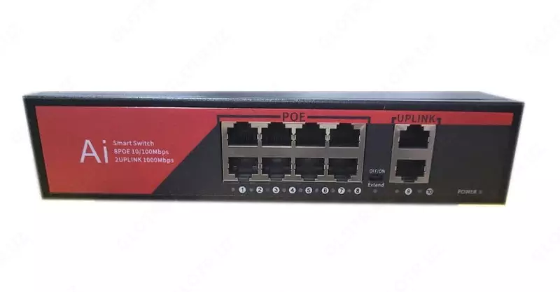 Неуправляемый коммутатор с РОЕ "CNB EF1010G" 10 портов (SWITCH)