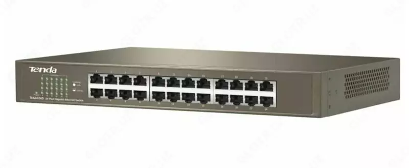 Неуправляемый коммутатор "Tenda TEG1024D" 24 порта (SWITCH)