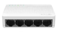 Неуправляемый коммутатор "Tenda TEF1005D" 5 портов (SWITCH РОЕ)