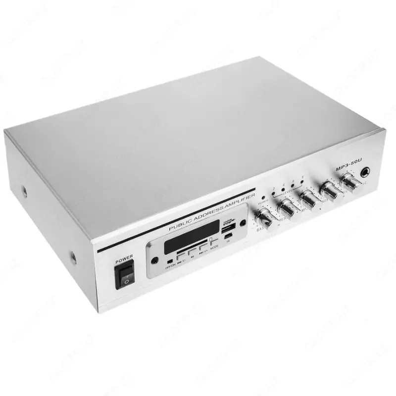 460 000 сум Трансляционный микшер-усилитель 50W MP3-50U