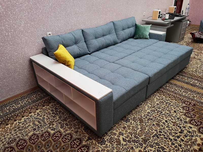 6 500 000 сум Угловой диван раскладной с отсеком хранения Гарантия 24месеца