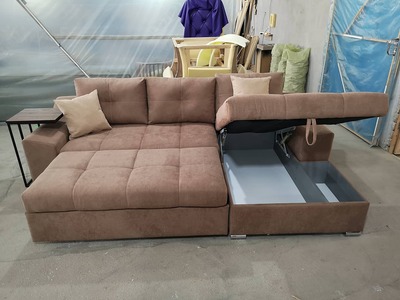 6 200 000 сум / шт. Угловой диван раскладной с отсеком хранения. Гарантия 24месеца. Доставка по Ташкенту бесплатная