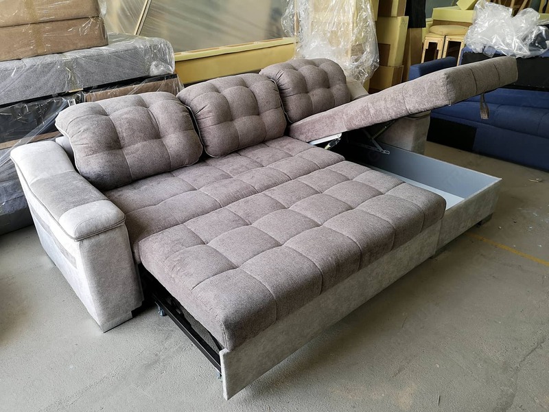 Угловой диван раскладной с отсеком хранения. Гарантия 24месеца. Доставка по Ташкенту бесплатная - 6 600 000 сум