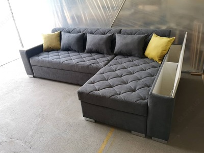 Угловой диван для гостиной раскладной с отсеком хранения. Гарантия 24месеца. Доставка по Ташкенту бесплатная - 6 400 000 сум / шт.