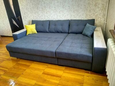 Угловой диван раскладной с отсеком хранения. Гарантия 12месяцов. Доставка по Ташкенту бесплатная - 4 600 000 сум / шт.