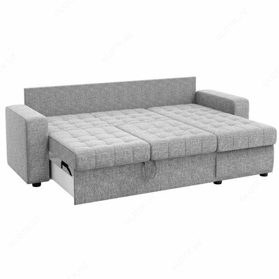 Угловой диван раскладной с отсеком хранения. Гарантия 24месеца. Доставка по Ташкенту бесплатная - 4 600 000 сум / шт.