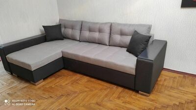 Угловой диван раскладной с отсеком хранения Гарантия 24месеца - 4 600 000 сум / шт.