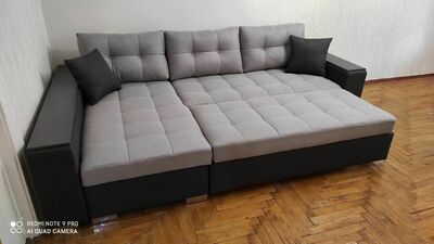 Угловой диван раскладной с отсеком хранения Гарантия 24месеца Только в розницу