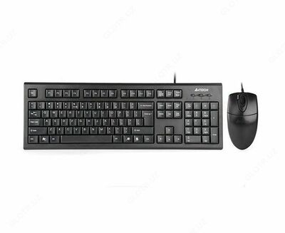 Simli klaviatura + sichqoncha A4-Tech KR-8520D USB