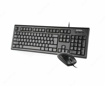 Simli klaviatura + sichqoncha A4-Tech KR-8520D USB