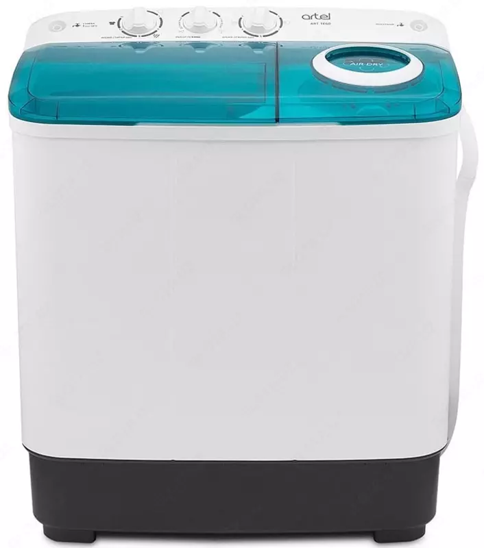 Kir yuvish mashinasi yarim avtomatik Artel-WSTT 100P 7kg yashil