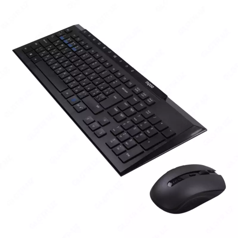 Клавиатура и мышь RAPOO 8200M WIRELESS BLACK