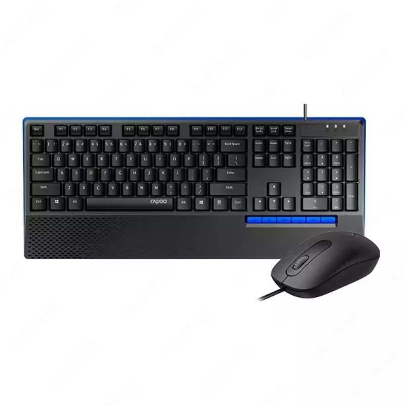 Комплект клавиатура + мышь Rapoo NX2000 - {0} so'mdan