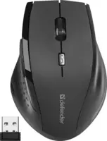 Simsiz optik sichqonchani Defender Accura MM-365 qora