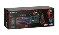Игровой набор Defender Singularity MKP-118 Black USB