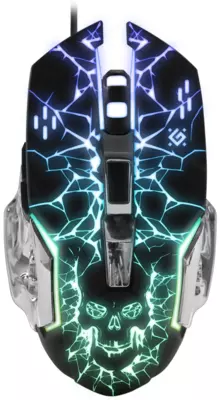 Проводная игровая мышь Defender FrostBite GM-043 оптика,6кнопок,2400dpi