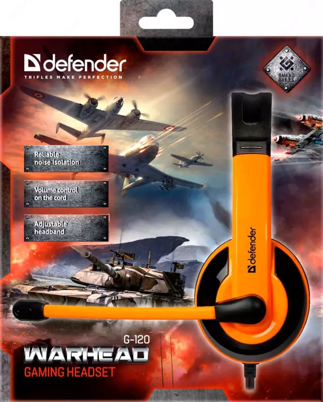 Naushniklar Defender Warhead G-120