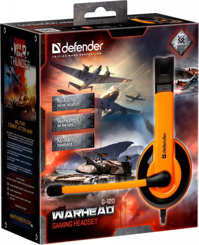 Naushniklar Defender Warhead G-120