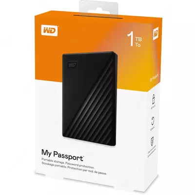 Tashqi Ext HDD WD My Passport 1TB USB - 719 106 so'm / dona