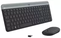 Logitech MK470 Graphite klaviatura va sichqoncha