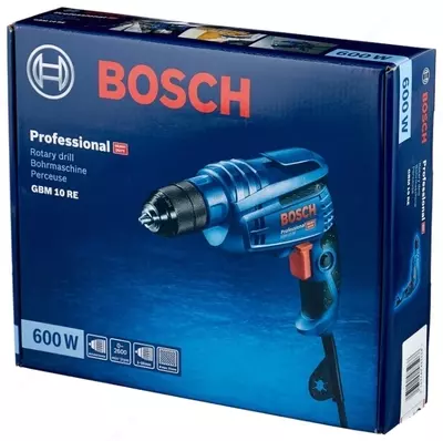 1 076 690.7 сум / шт. Дрель BOSCH GBM 10 RE