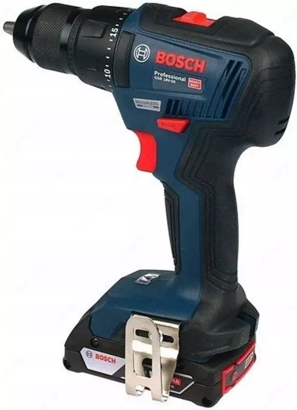 Аккумуляторная дрель-шуруповерт Bosch Professional GSR 18V-50