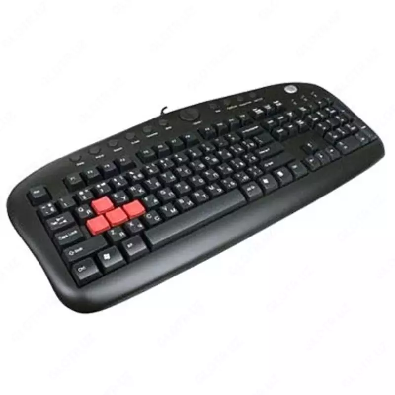 Клавиатура A4Tech KB-28G USB Black - {0} so'mdan