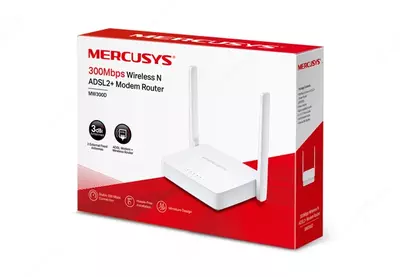 Роутер ADSL2+ Mercusys MW300D