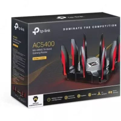 TP-Link Archer C5400X AC5400 Трёхдиапазонный игровой роутер - 3 606 876 сум / шт.