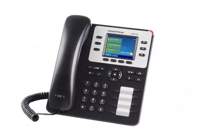 Grandstream GXP2130v2 - IP телефон. 3 SIP аккаунта, 3 линии, цветной LCD, PoE, (1GbE) Gigabit Ethernet, 8 BLF, Bluetooth