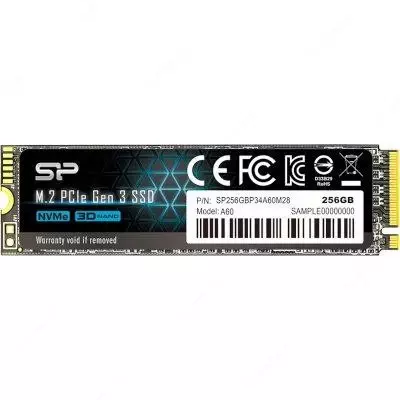 SSD Silicon Power 256GB A60 M.2 NVMe SSD Silicon Power 256GB A60 M.2 NVMe