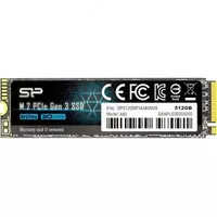 SSD Silicon Power 512GB A60 M.2 NVMe