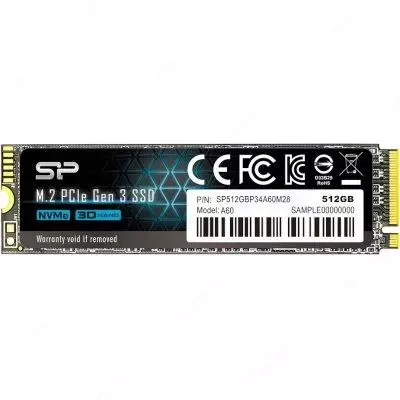 SSD Silicon Power 512GB A60 M.2 NVMe