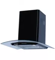 Кухонные вытяжки T CURWED BL