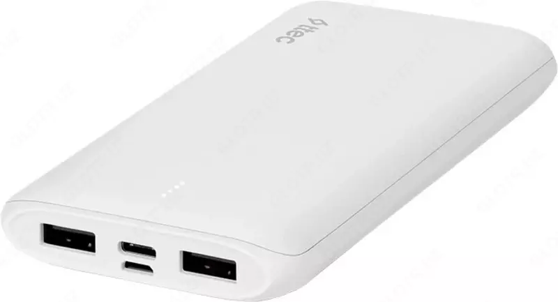Батарея универсальная Ttec 10000mAh PowerSlim Duo White (2BB163B)