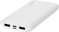 Батарея универсальная Ttec 10000mAh PowerSlim Duo White (2BB163B)