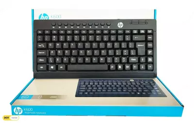 Проводная USB мини клавиатура HP K600 - 59 561.9 сум / шт.