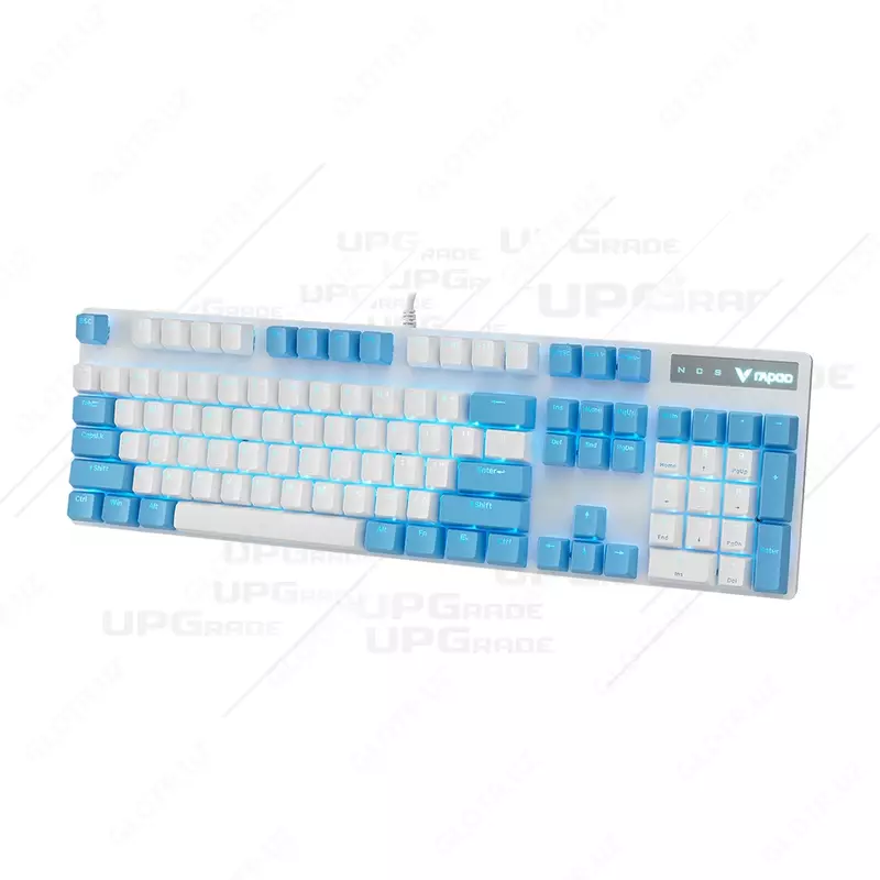 Клавиатура Rapoo V500 PRO White/Cerulean - от {0} сум