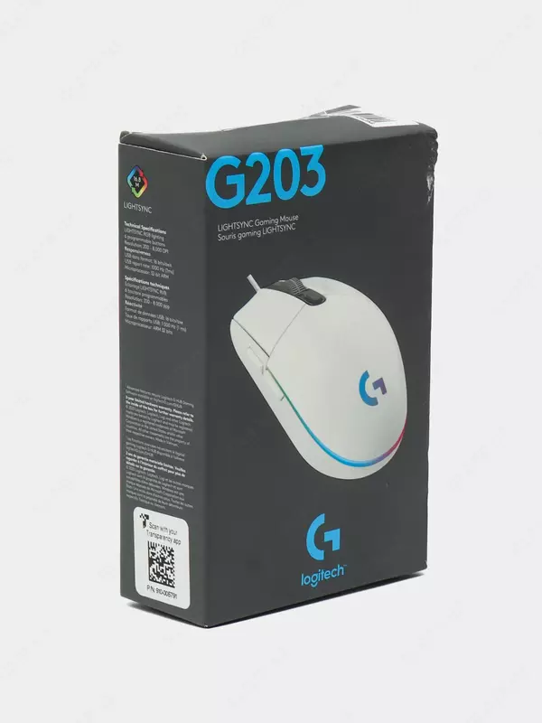 Игровая мышь Logitech G203 - от {0} сум