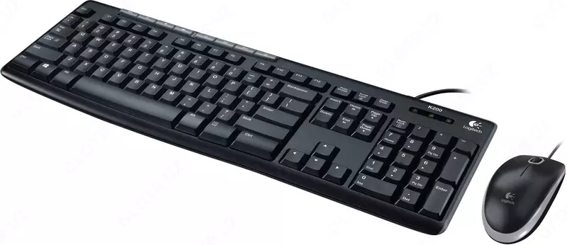 Комплект клавиатуры и мыши Logitech MK200