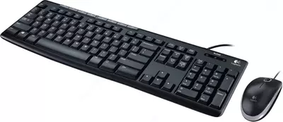 Комплект клавиатуры и мыши Logitech MK200 - 262 072.4 сум / шт.