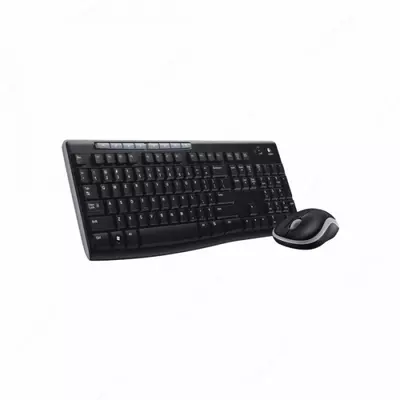 Клавиатура и мышь Logitech Wireless Combo MK270 Black USB