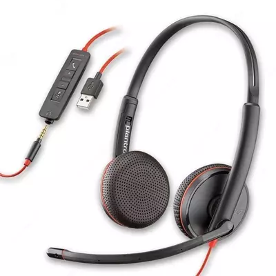 Наушники Plantronics Blackwire C3225 USB-A - 837 426.1 so'm / dona