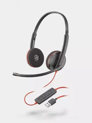Проводная USB стереогарнитура Plantronics BLACKWIRE C3220 USB-A - 837 426.1 сум / шт.