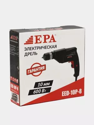 Дрель электрическая "EPA" EED-10P-8, 600 Вт, 220В