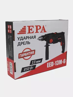 Дрель электрическая (ударная) "EPA" EED-13M-6, 850 Вт, 220В
