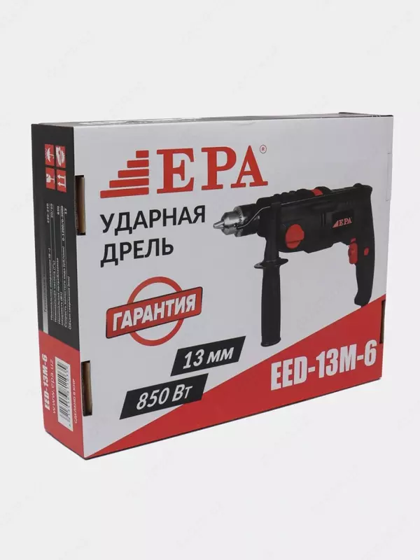 Дрель электрическая (ударная) "EPA" EED-13M-6, 850 Вт, 220В