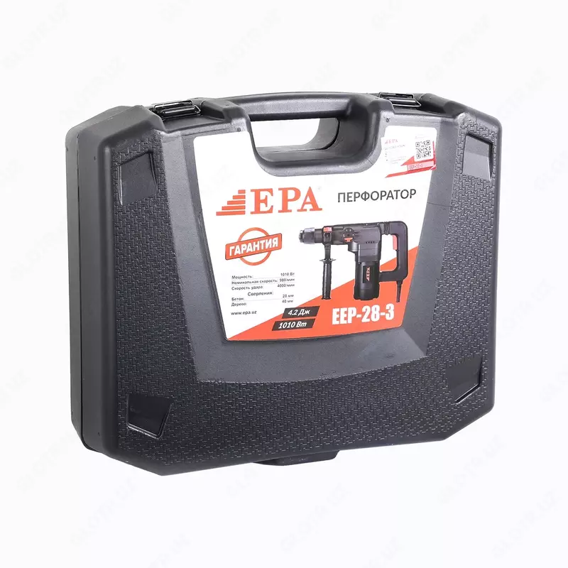 Elektr bolg'ali burg'u "EPA" EEP-28-3, 1010 Vt, 220 V, SDS+