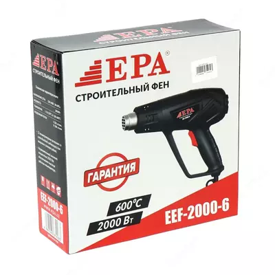 Электрический промышленный фен "EPA" EEF-2000-6, 2000 Вт