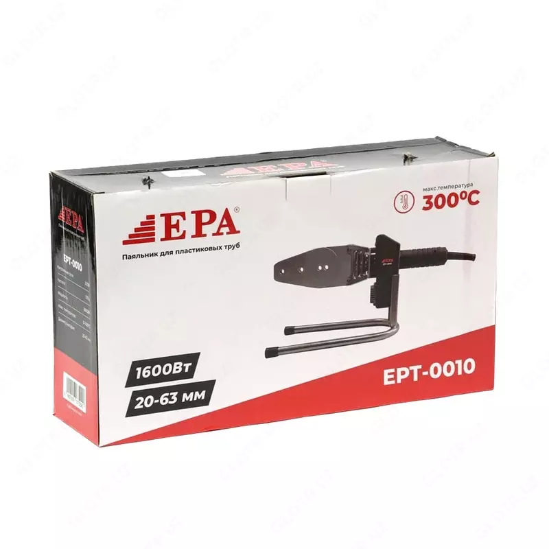 Электрический паяльник для пластиковых труб "EPA" EPT-0010, 1600 Вт